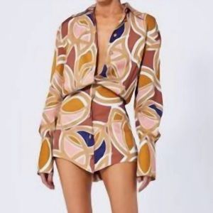 Alexis Multicolor Patterned Dress